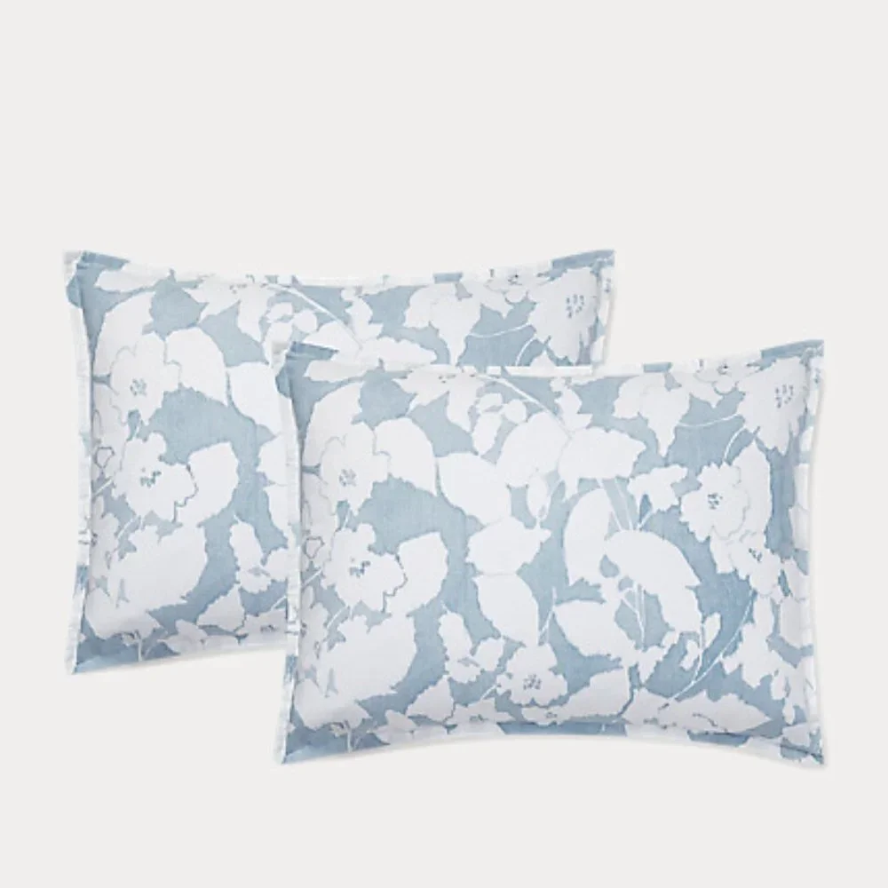 Lauren Ralph Lauren Willa King Duvet Set + 3 Willa Embroidered Euro Shams